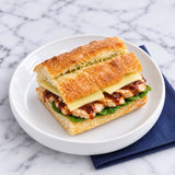 BBQ Chicken & Cheese Ciabatta
