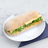 Pesto, Tomato & Cheese Ciabatta (v)