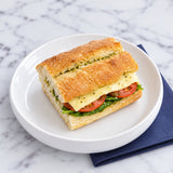Pesto, Tomato & Cheese Ciabatta (v)