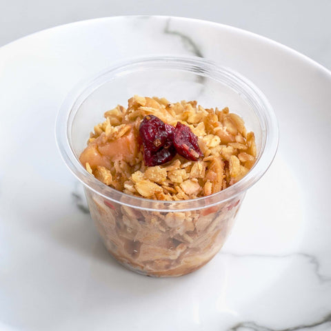 Apple Crumble Oat Pot (v)