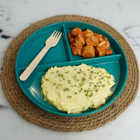 Chicken Sausage Stew & Mash Potatoes