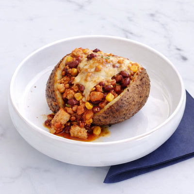 Chicken & Bean Chilli Jacket Potato