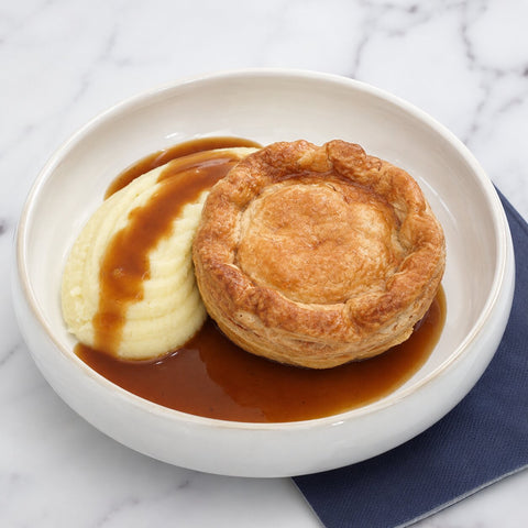 Chicken & Leek Pie with Mash