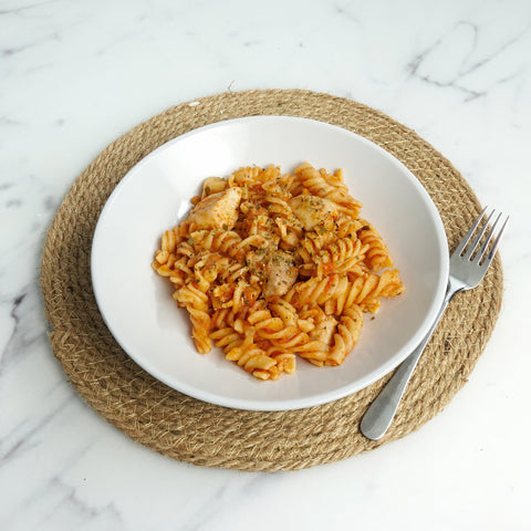 Chicken Tomato & Basil Pasta with Peas