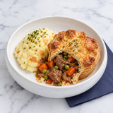 Chunky Beef Stew Pie & Mash