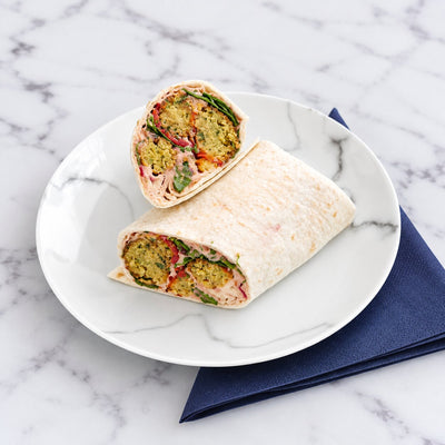 Falafel & Hummus Wrap (v)