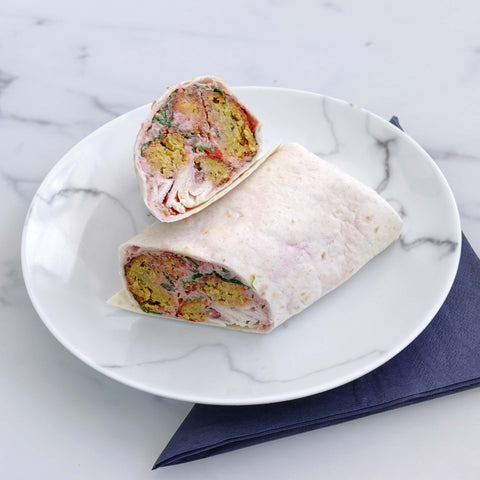 Falafel & Hummus Wrap (v)