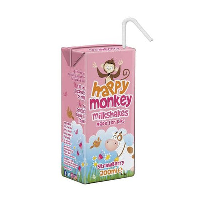 3 x Strawberry Milkshake