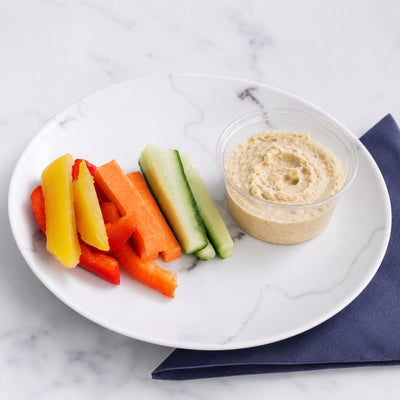 Mixed Dippers with Hummus (v)