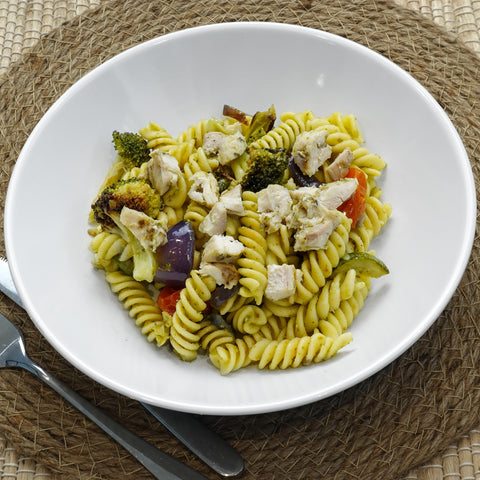 Chicken Nut-Free Pesto Pasta