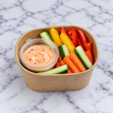 Mixed Dippers with Sweet Chilli Mayo (v)