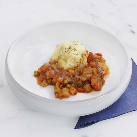 Vegetable Casserole & Mash (v)